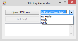 nintendo 3ds master key generator